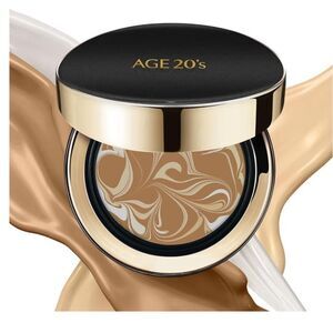 AGE20S Signature Essence Pact Cream Foundation Korean Cushion Foundation Caramel